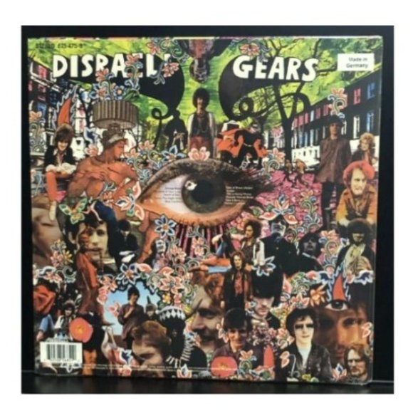 Cream Disraeli Gears LP ~ Limited Edition Colored Vinyl (Green) ~ New/Sealed! - Picture 3 of 3